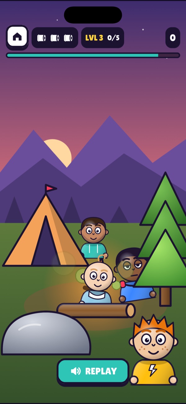 The campsite level